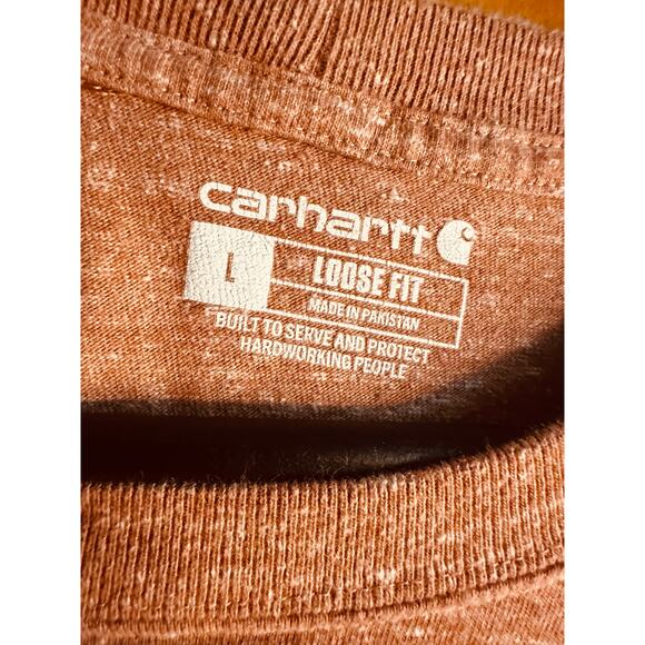 Carhartt Men's Loose Fit Short Sleeve Pocket T-Shirt Size Large - Picture 4 of 6